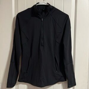 Athleta Quarter Zip Long Sleeve Athletic Top Size Medium